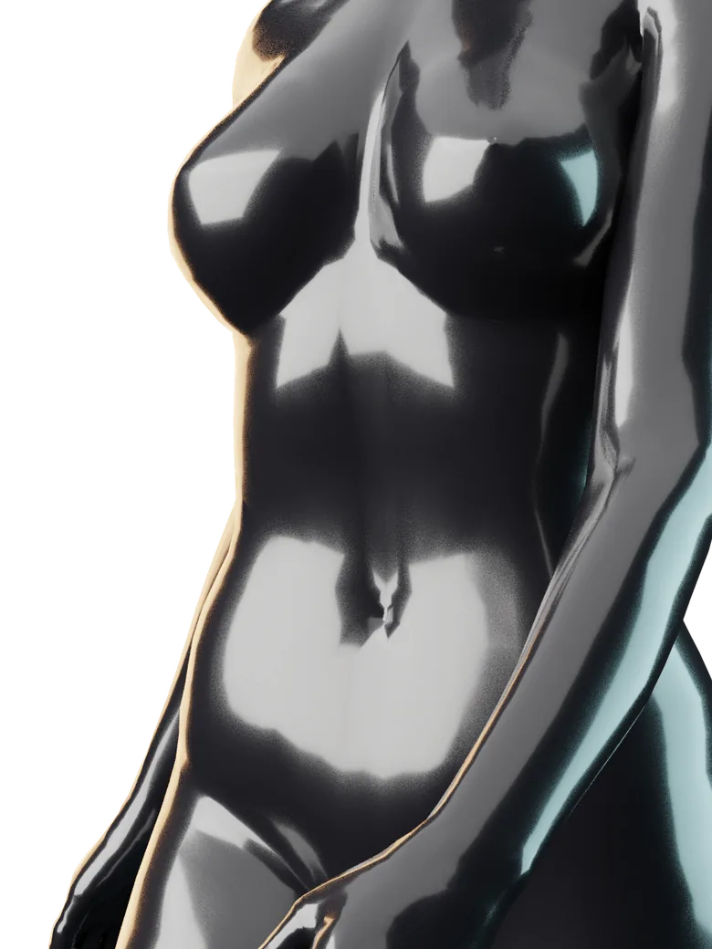 Visible image of a torso